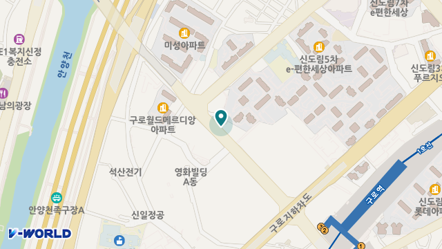 효사랑복지센터 위치 지도