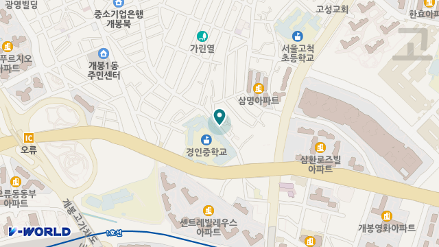 가족사랑복지센터 위치 지도