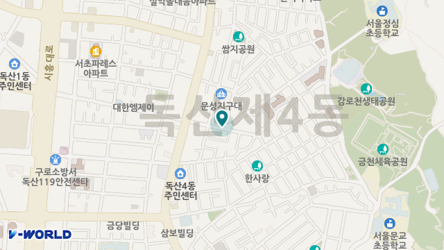 현대노인복지센터 위치 지도