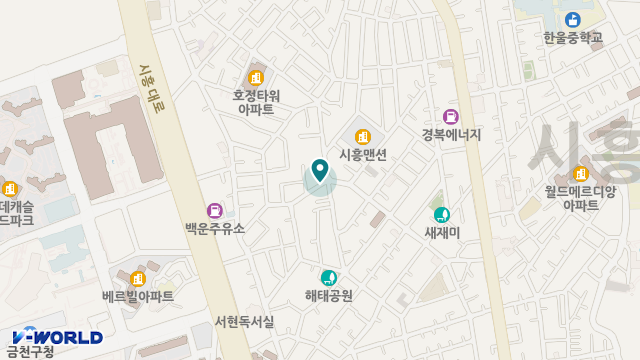 가나안노인낙원 복지센터 위치 지도