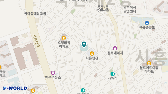 새재미방문요양센터 위치 지도