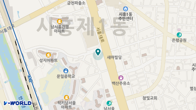 가족사랑간호와요양 위치 지도