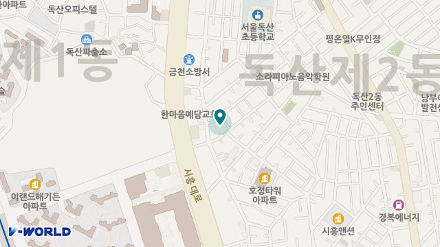 서울행복나눔복지센터 위치 지도