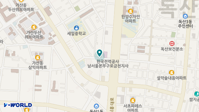 실버캐슬요양원 위치 지도