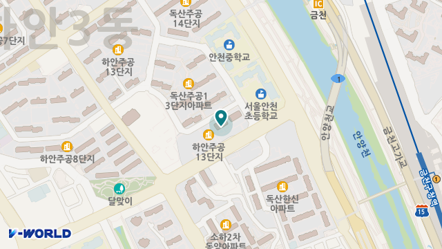 청춘재가복지센터 위치 지도