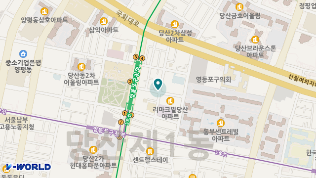 다비다재가장기요양보호기관 위치 지도