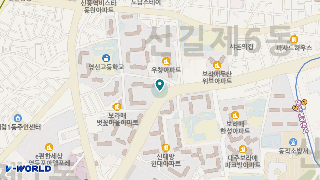 사랑손노인복지센터 위치 지도