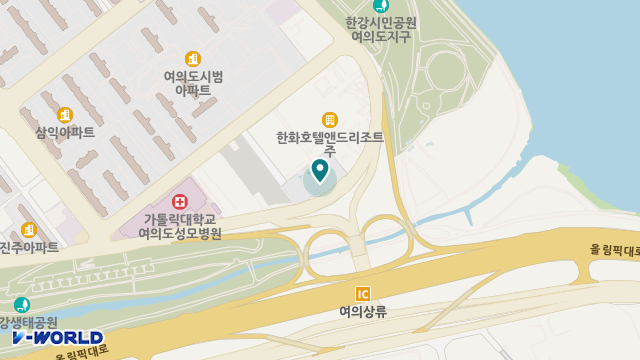 여의도방문요양센터 위치 지도