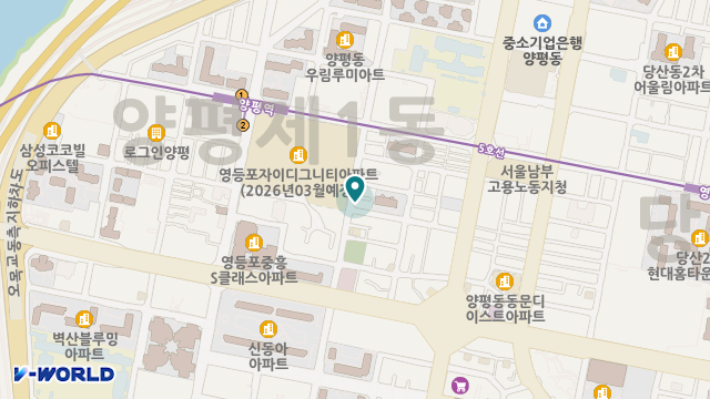정다운 노인복지 방문센터 위치 지도