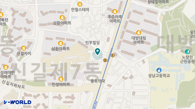 대한복지센터 위치 지도