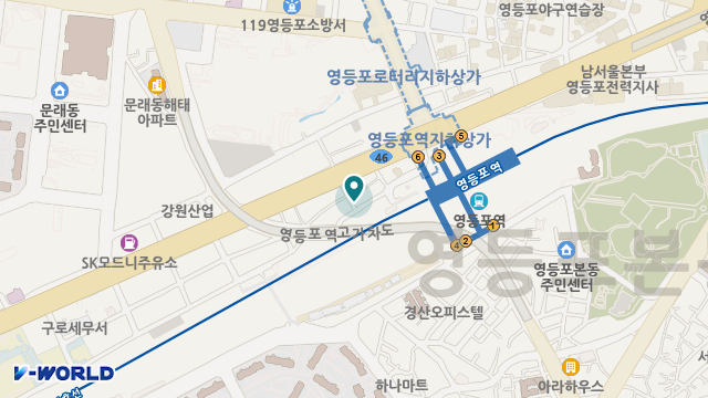 헤세드 재가노인요양센터 위치 지도