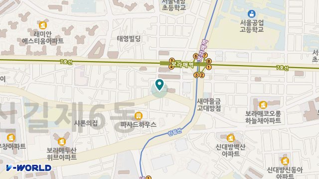 울타리 재가노인복지센터 위치 지도