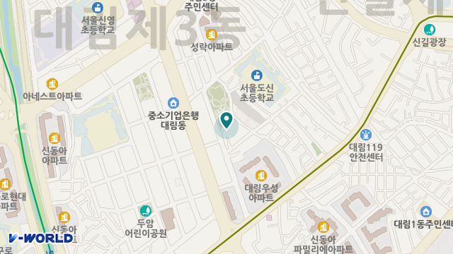 정나눔실버케어 위치 지도