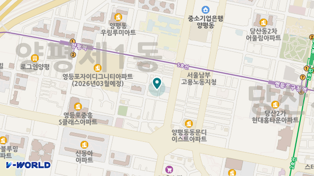 서울재가복지센터 위치 지도