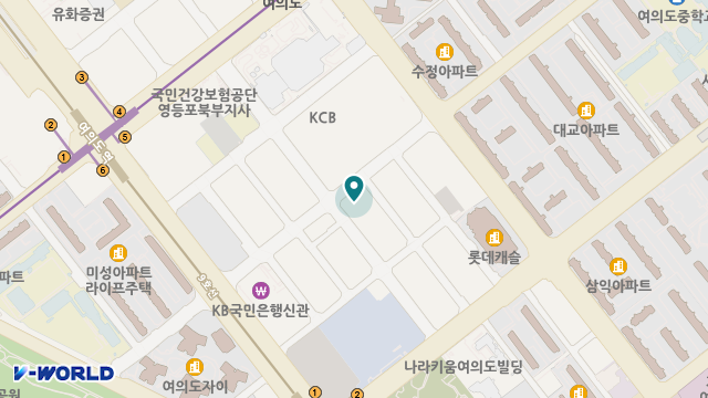 여의도나눔재가복지센터 위치 지도