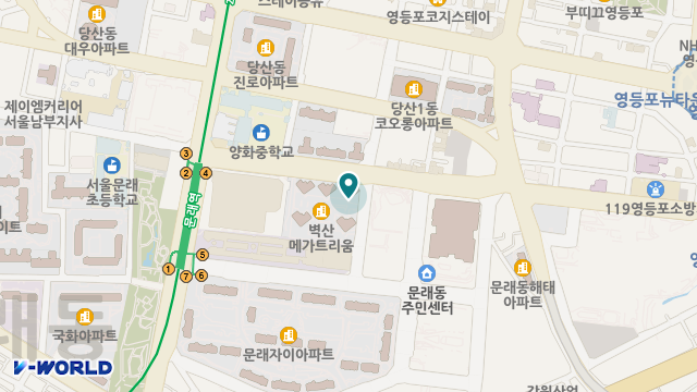 노인상담 재가복지센터 위치 지도