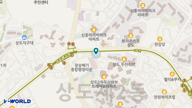 나누미 방문요양센터 위치 지도