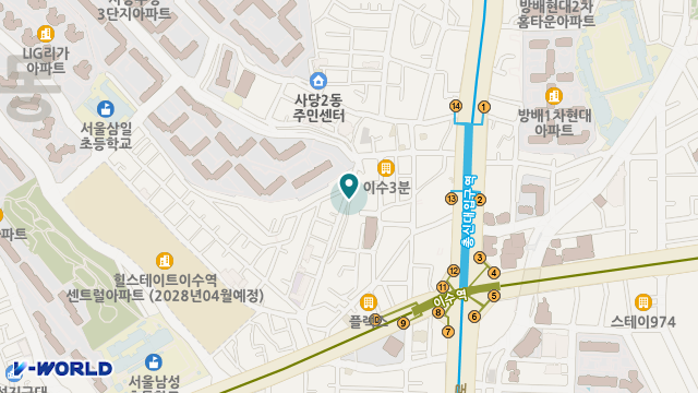 성은노인복지센타 위치 지도