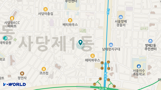 늘푸른방문요양센타 위치 지도
