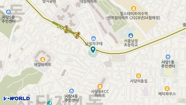 사당프라자약국 위치 지도