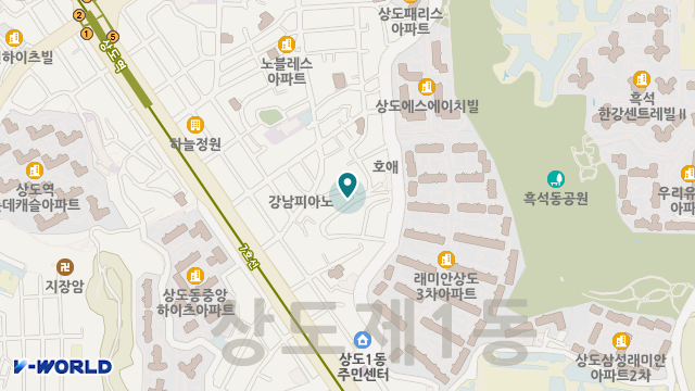 밀재가복지센터 위치 지도
