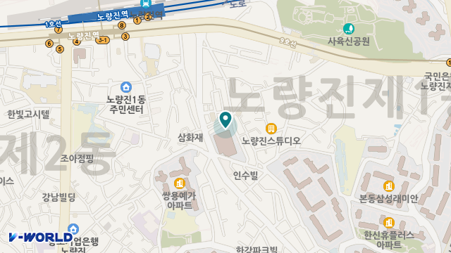 가람재가복지센터 위치 지도