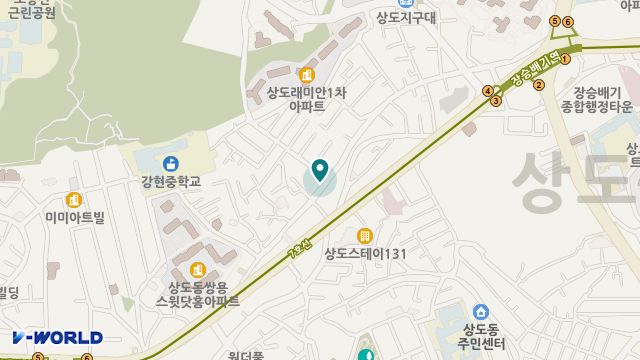 섬김재가복지센터 위치 지도