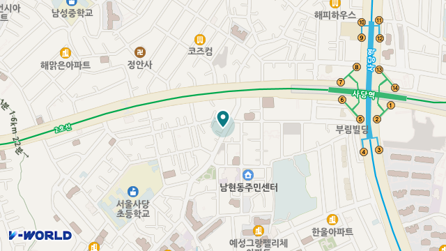 베델요양보호센터 위치 지도