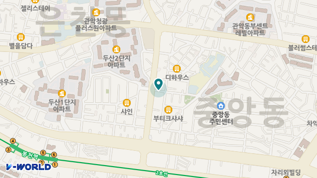 사랑의집 가정방문요양센터 위치 지도