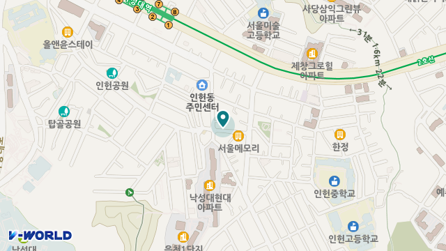 나눔과 기쁨 방문요양센타 위치 지도