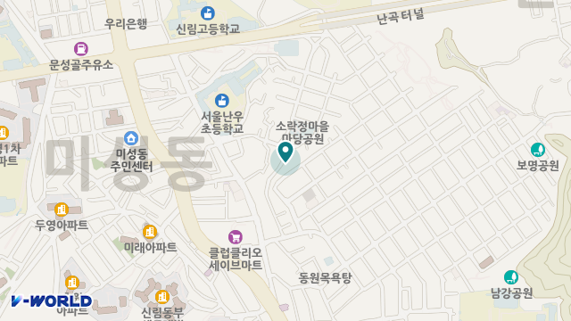 밀알재가장기요양기관 위치 지도