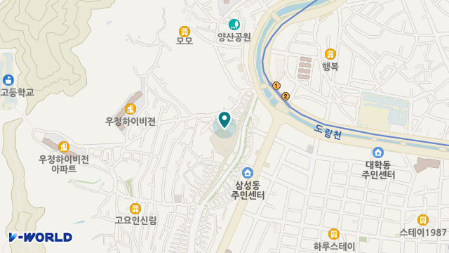 엘림재가복지센터 위치 지도