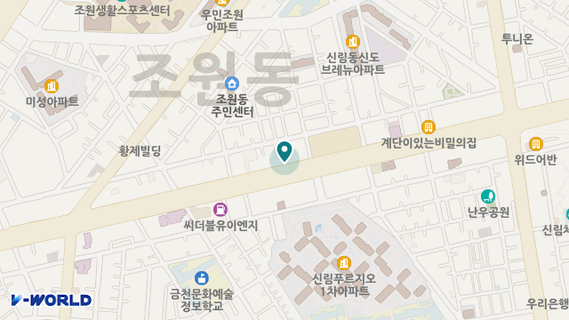 효사랑노인복지센터 위치 지도