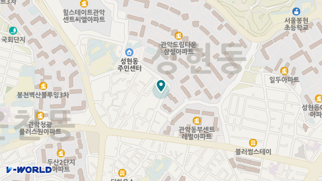 푸른방문요양센타 위치 지도