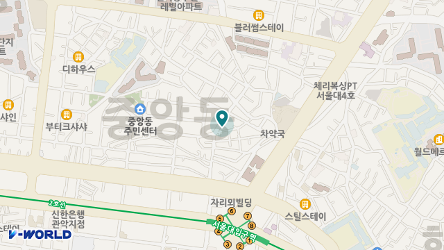 효자손재가센터 위치 지도