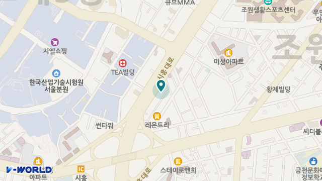 베스트방문요양센터 위치 지도