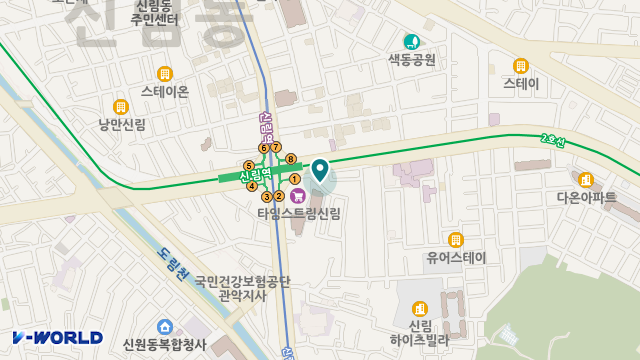 엔젤노인요양센터 위치 지도