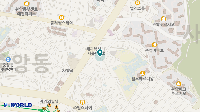 행운복지센터 위치 지도