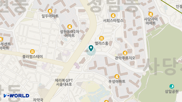 돌봄방문요양센터 위치 지도