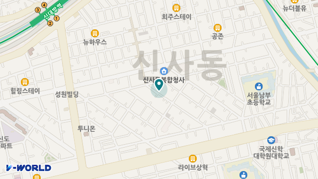 다정재가복지센터 위치 지도