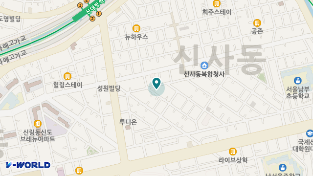 더사랑 방문요양센터 위치 지도