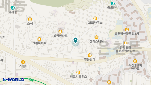 관악재가노인복지센터 위치 지도