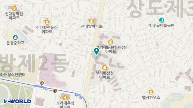 누리재가복지센터 위치 지도
