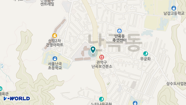 아리아케어 방문요양 관악신림센터 위치 지도