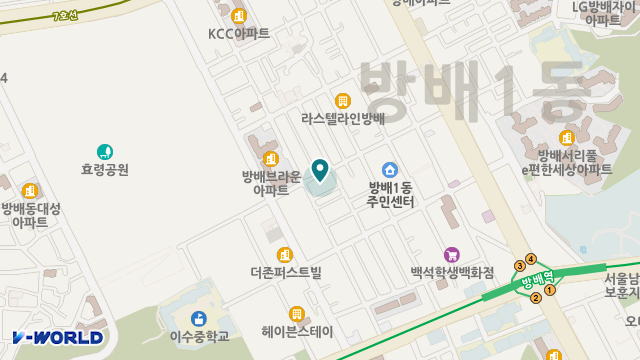 두손모아센터 위치 지도