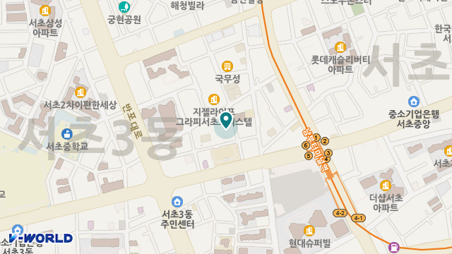 서초가람방문요양센터 위치 지도