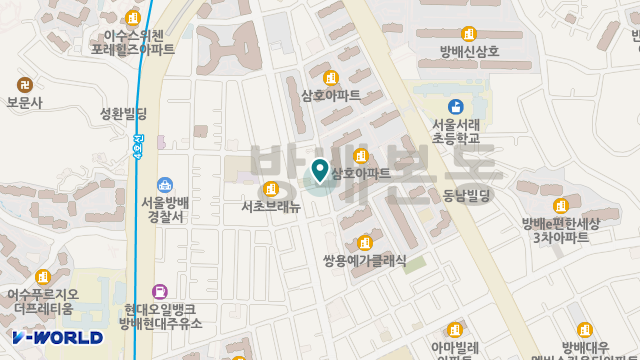 A가문 복지센터 위치 지도