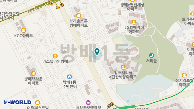 미르실버케어센터 위치 지도