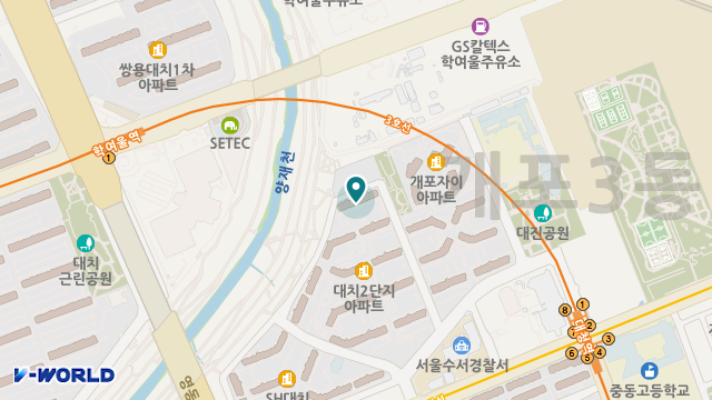 가람 재가노인복지센터 위치 지도