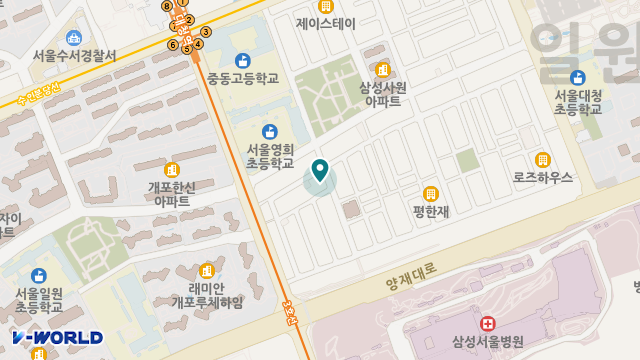 강남소망재가노인복지센터 위치 지도